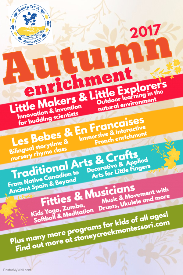 SCM-Autumn Enrichment 2017